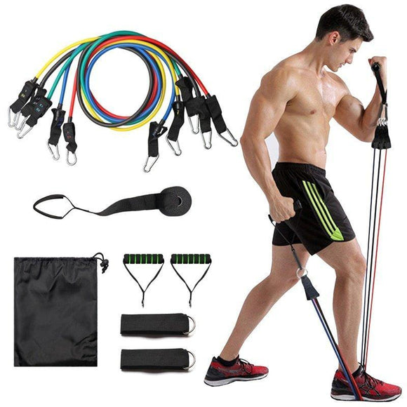 Fitness Resistance Band Set - Best At Home Gym