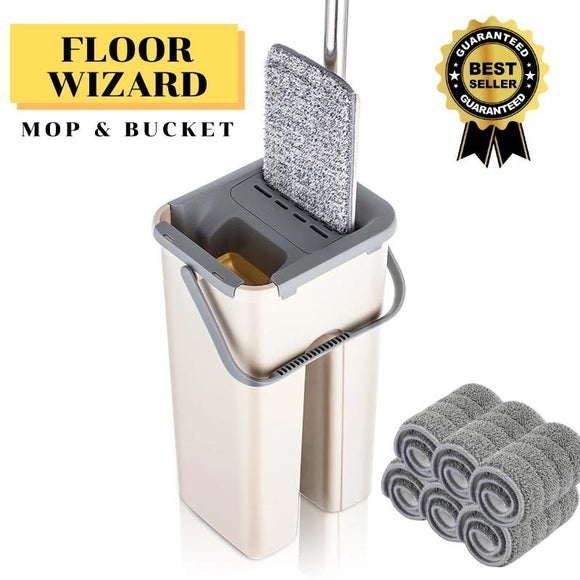  flat-floor-mop-and-bucket 